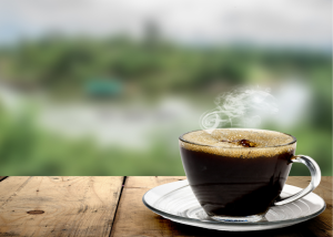 nespresso mini, this is a photo of coffee on a table